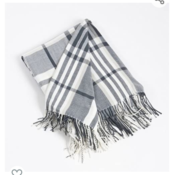 Gray Plaid Blanket - Picture 1 of 3